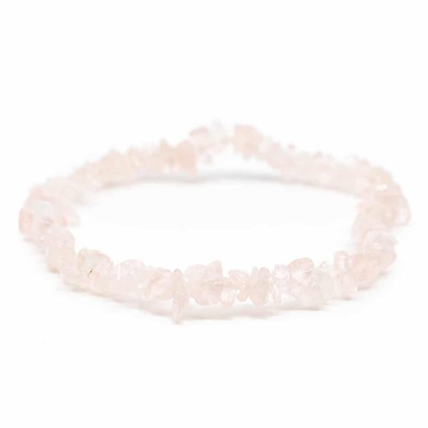 Edelsteen Splitarmband Rozenkwarts