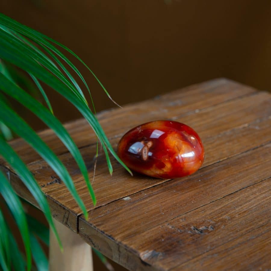 Jumbo Edelsteen Rode Agaat (60 - 80 mm) - Afbeelding 3