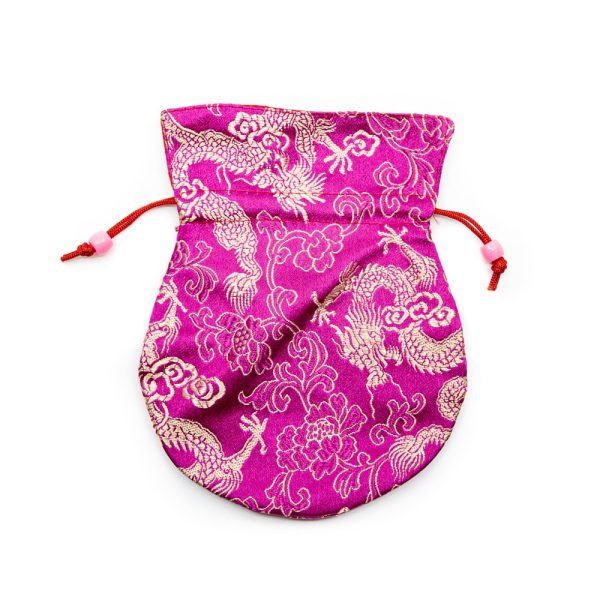 Brokaattasje Handgemaakt | Roze