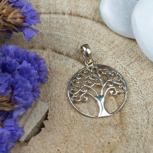 Hanger Tree of Life 925 Zilver (20 mm) - Afbeelding 3