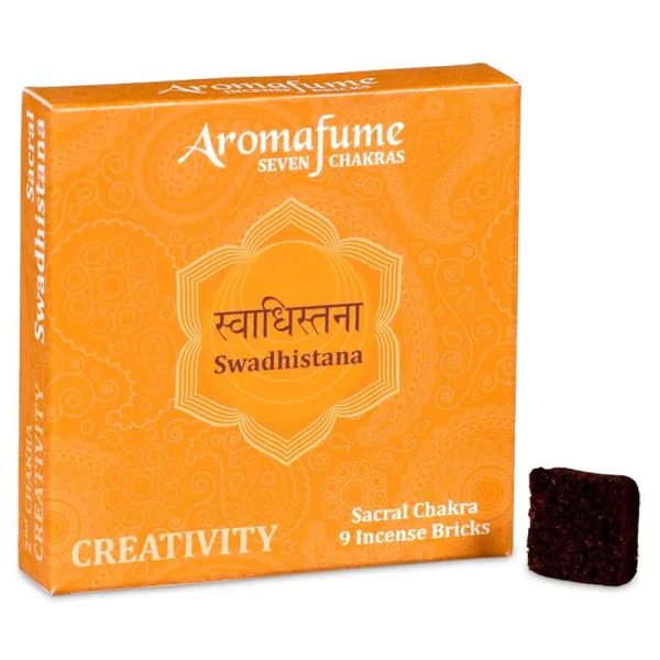 Aromafume Wierookblokjes | 2e Chakra