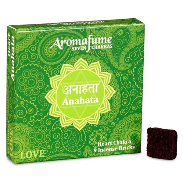 Aromafume Chakra wierookblokjes 4e chakra | 40 g