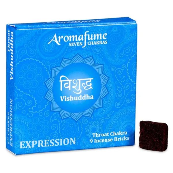 Aromafume Chakra wierookblokjes 5e chakra | 40 g