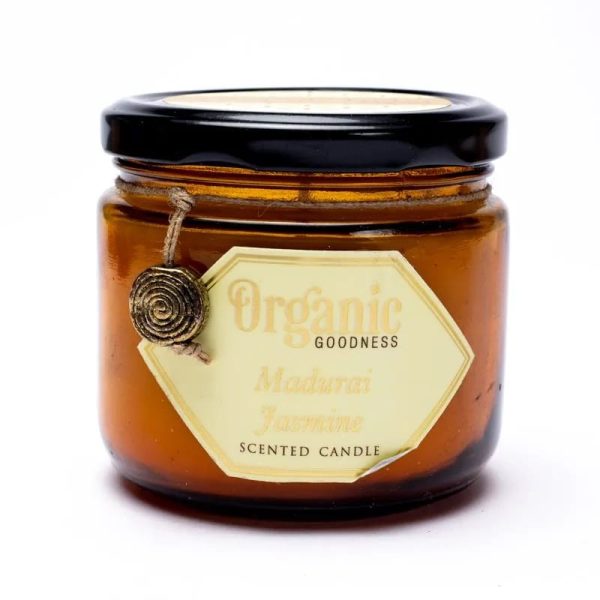 Organic Goodness soja was kaars Jasmijn | 200G