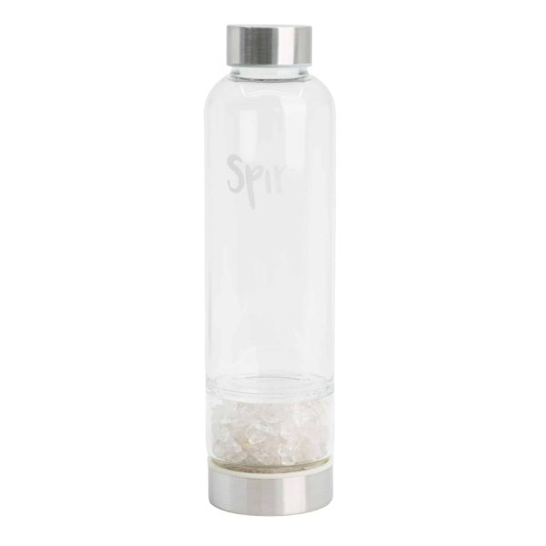 Edelsteen Waterfles Bergkristal | 400 ml