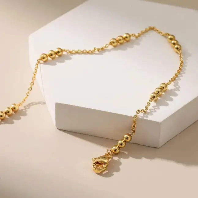 Armband Schakel Gold Plated - Afbeelding 2