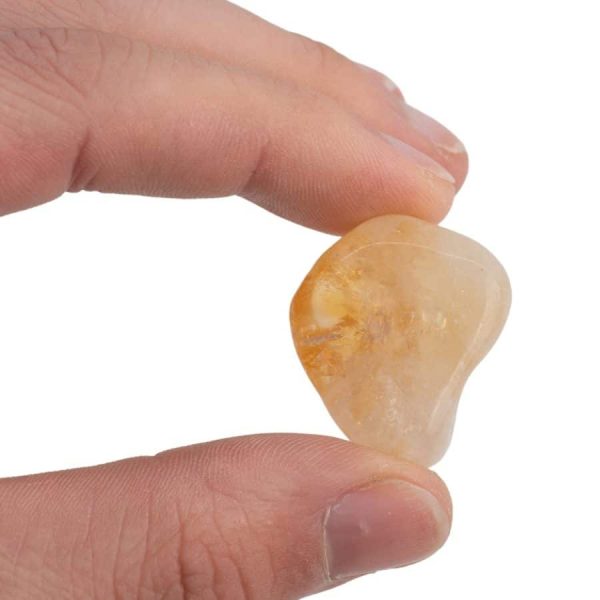 Edelsteen Citrien Trommelstenen AA Kwaliteit | 1000 gram - Afbeelding 3