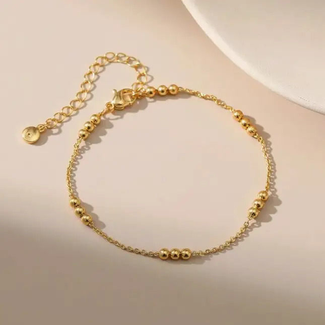 Armband Schakel Gold Plated - Afbeelding 3