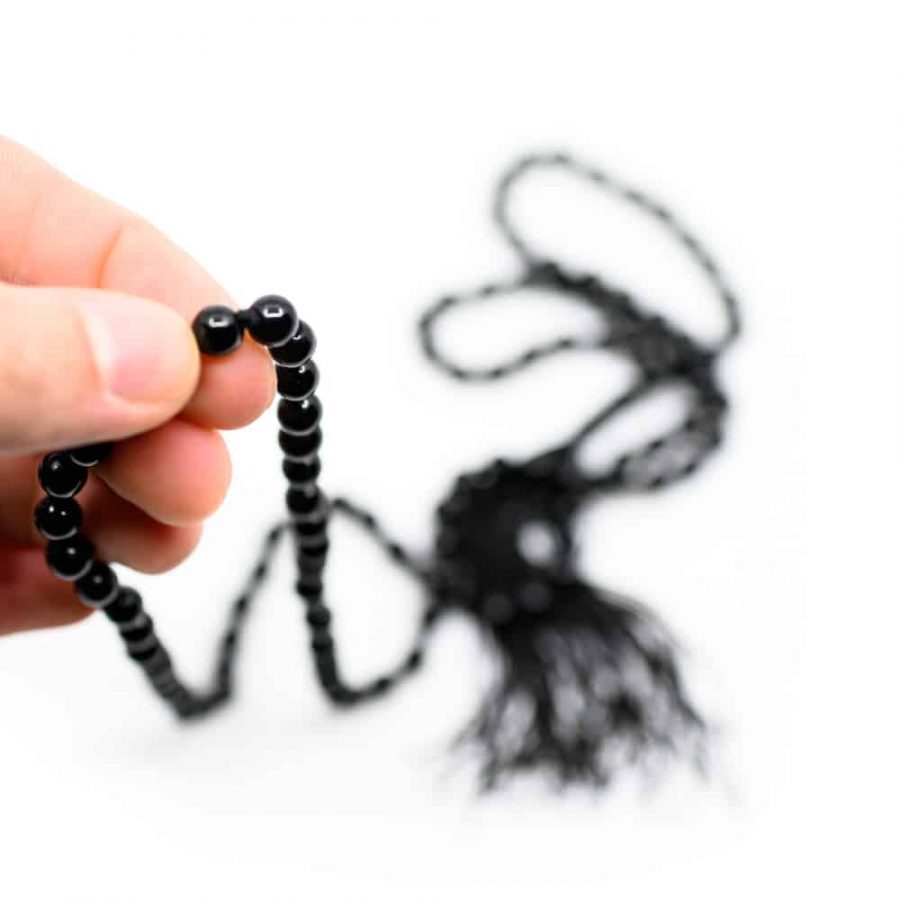 Edelstenen Mala Zwarte Tourmalijn | 108 kralen - Afbeelding 5