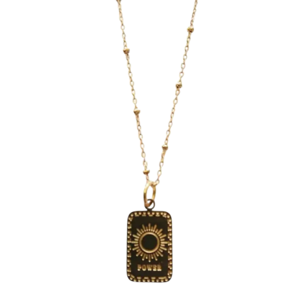 Ketting Power Gold plated