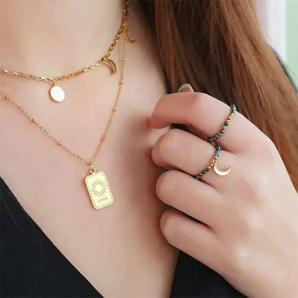 Ketting Power Gold plated - Afbeelding 3