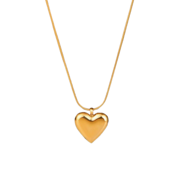 Ketting Hart Gold Plated