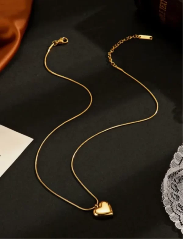 Ketting Hart Gold Plated - Afbeelding 3
