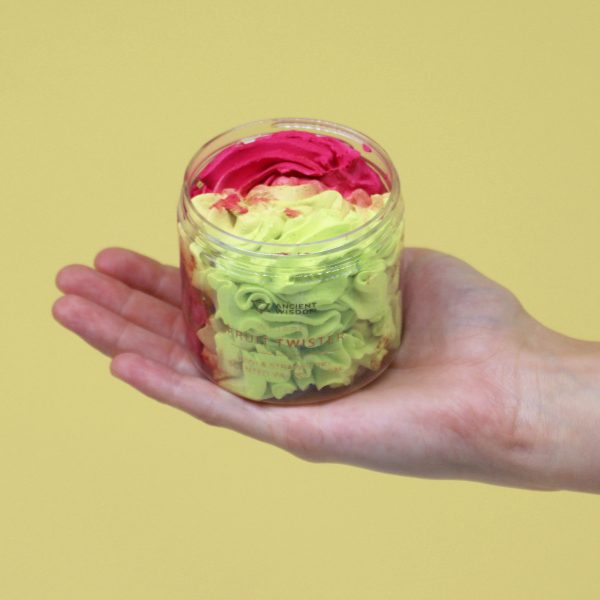 Aardbei & Kiwi slagroomzeep 120g - Afbeelding 2