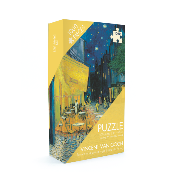 Legpuzzel 1000 stukjes – Van Gogh Café Terrace at Night