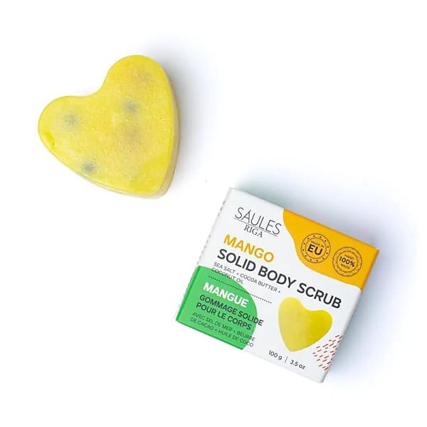 Natuurlijke scrub zeep mango | 100g