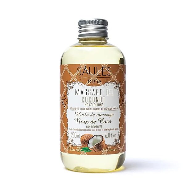 Natuurlijke massageolie kokosnoot | 200 ml