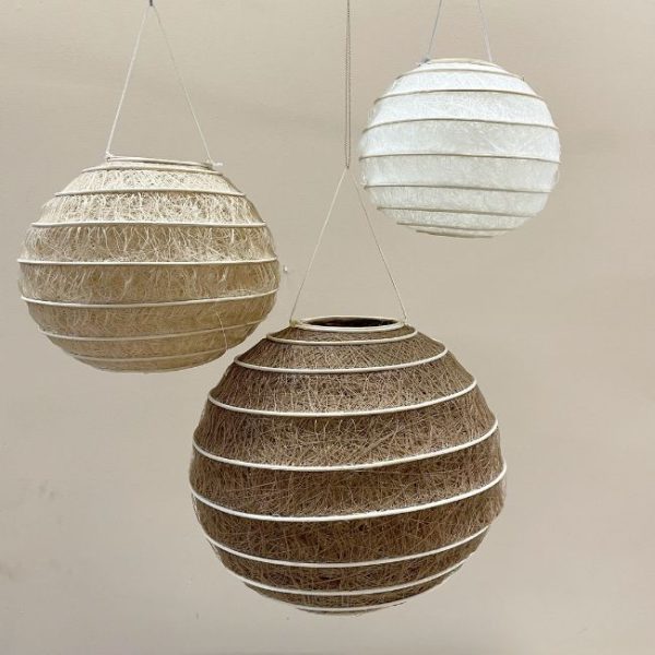 Lampion Wit | 25cm - Afbeelding 3