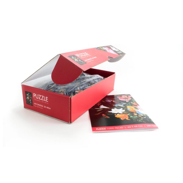 Legpuzzel 1000 stukjes – De Heem Flower Still Life - Afbeelding 3