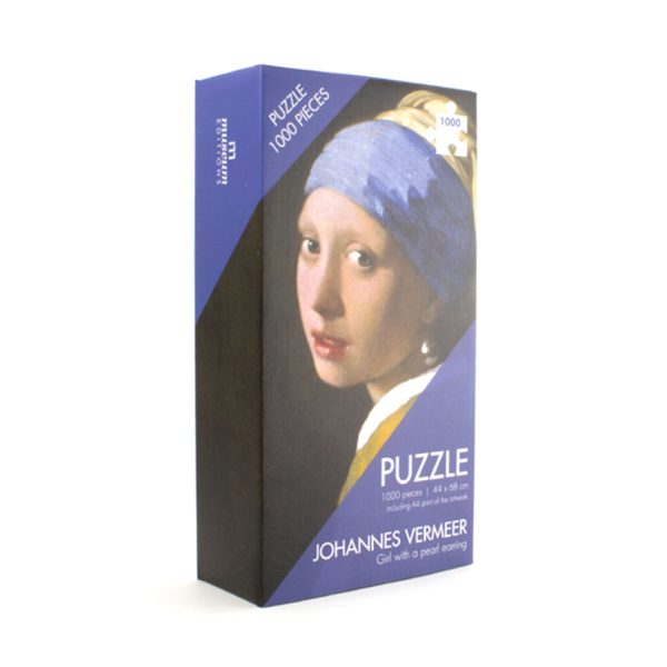 Legpuzzel 1000 stukjes – Vermeer Girl with a Pearl Earring