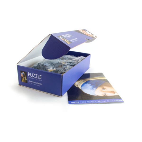 Legpuzzel 1000 stukjes – Vermeer Girl with a Pearl Earring - Afbeelding 4