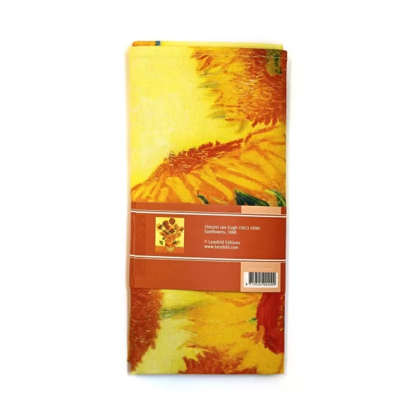 Theedoek, Zonnebloemen, Van Gogh - Afbeelding 2