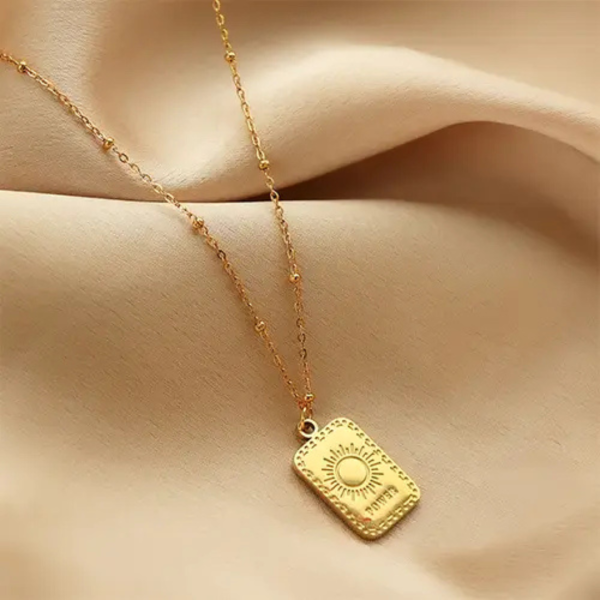 Ketting Power Gold plated - Afbeelding 2