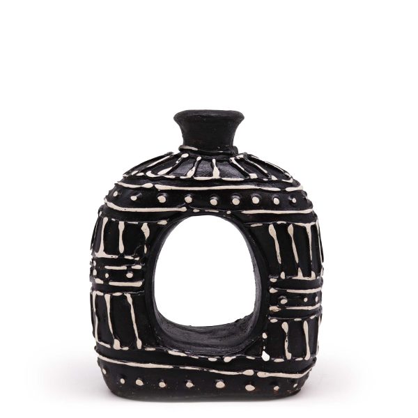 Ovale donutvaas | Chocolade 18cm