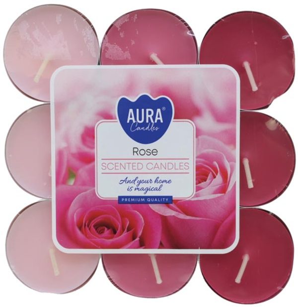 Geurtheelicht Rose | 18x