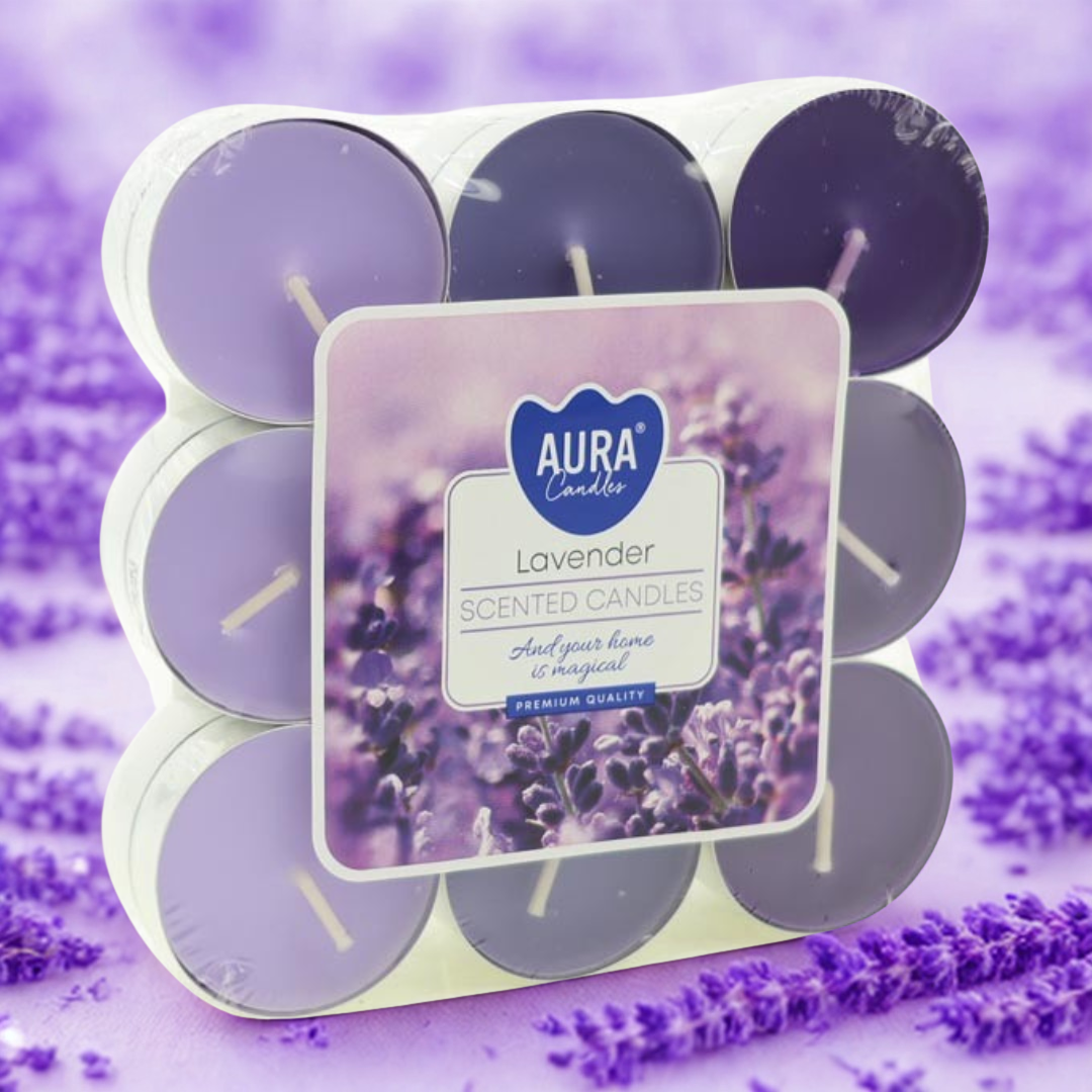 Geurtheelicht Lavender | 18x - Afbeelding 2
