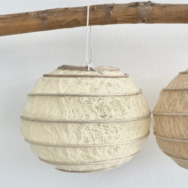 Lampion Ecru | 40 cm