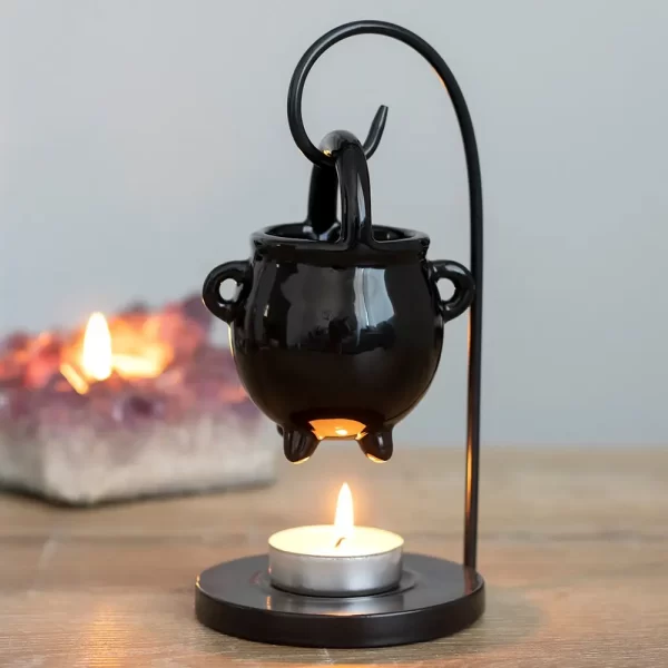 Olie & Waxbrander | Hangende Ketel Zwart - Afbeelding 2