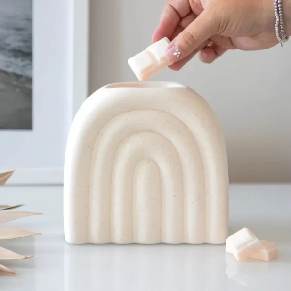 Olie & Waxbrander | Cream Speckle Arch - Afbeelding 3