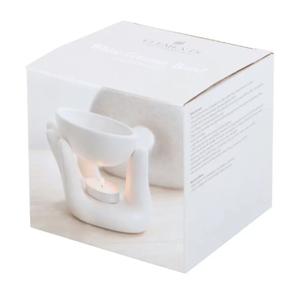 Olie & Waxbrander | Witte Hand - Afbeelding 3