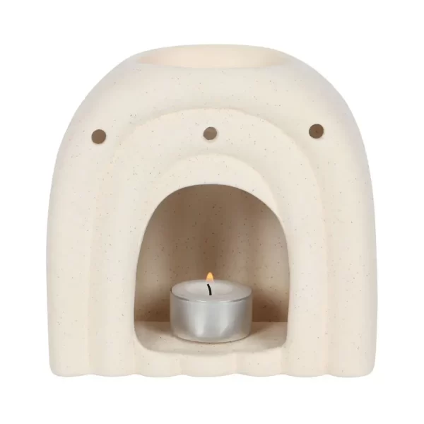 Olie & Waxbrander | Cream Speckle Arch - Afbeelding 2