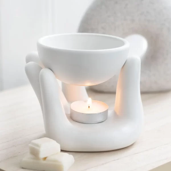 Olie & Waxbrander | Witte Hand - Afbeelding 2