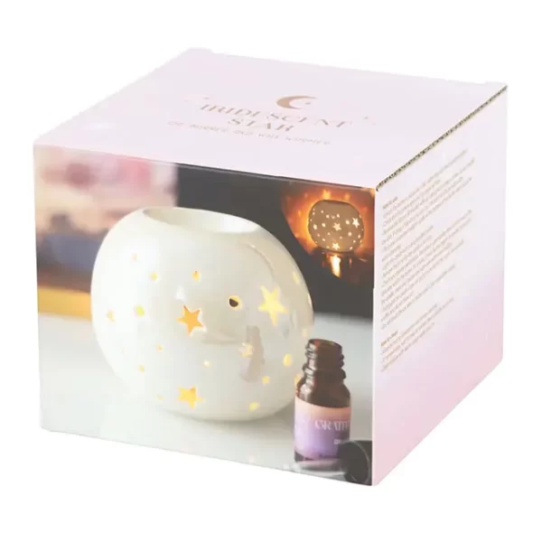 Olie & Waxbrander | Sterren Wit - Afbeelding 4
