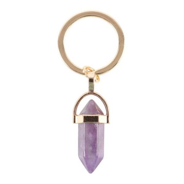 Sleutelhanger | Amethistkristal