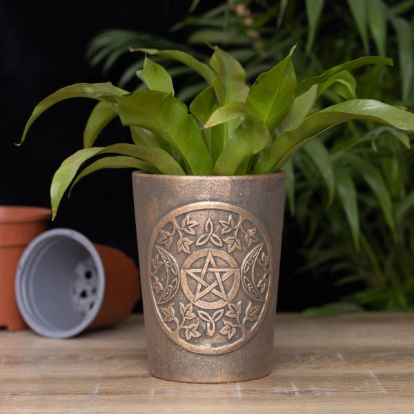 Plantenpot | Triple Moon Brons - Afbeelding 3