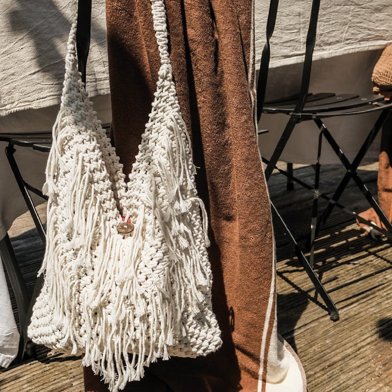 Tote Bag Ibiza | Katoen Naturel - Afbeelding 4