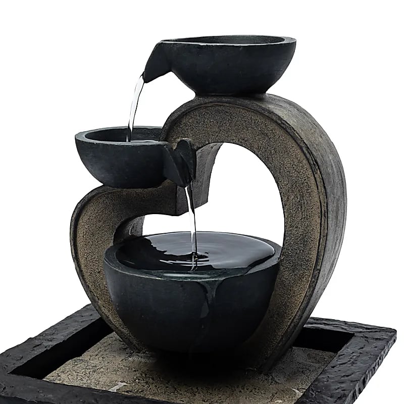 Waterfontein Hart | 21×18×27 cm - Afbeelding 2