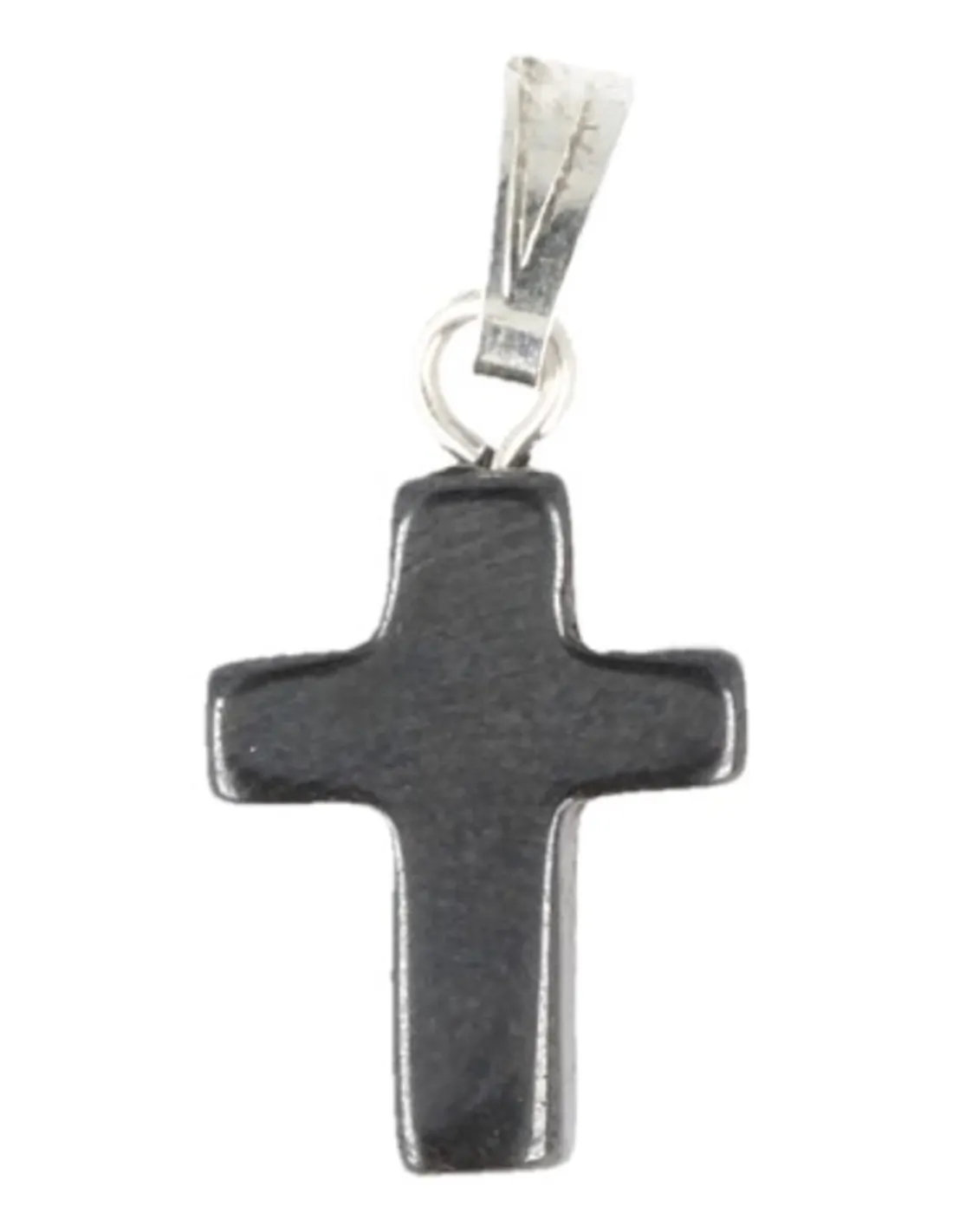 Hanger Kruis | Hematiet ±1,4 cm