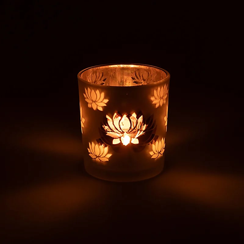 Sfeerlicht Lotus | 7.3 x 8 cm - Afbeelding 3