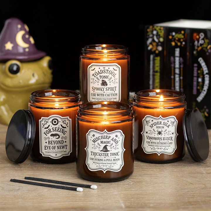 Geurkaars | Toadstool Tonic Lavendelgras | 32 uur - Afbeelding 5